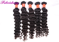 Allenti le estensioni indiane vergini naturali dei capelli di Wave per la donna di colore 10inch - 30inch