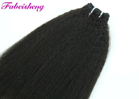 I capelli vergini crudi neri del peruviano 7A/capelli umani brasiliani cucono in tessuto